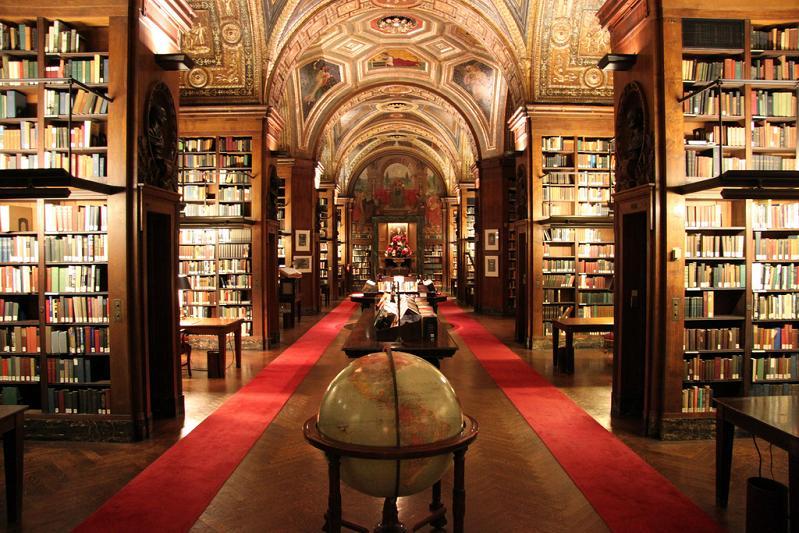 beautiful library