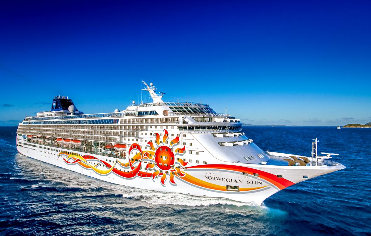 cruise norwegian stock